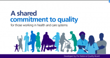A shared commitment to quality for those working in health and care systems